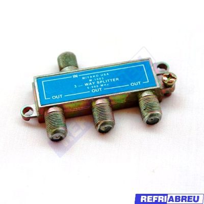 SPLITE ANTENA TELEVISOR 3 X 1