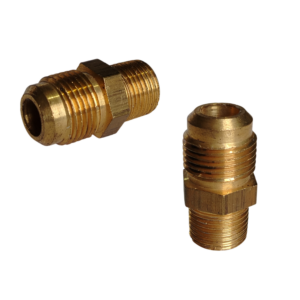 CONECTOR 3/8 M/NPT X 1/2 FLARE 45º