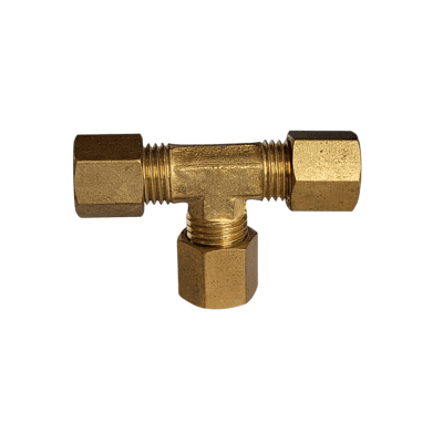 TEE BRONCE PRESION 3/16