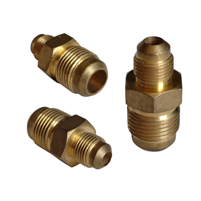 UNION BRONCE REDUCIDA M/FLARE 45º 5/8 A 3/8