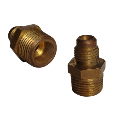 CONECTOR 3/8 M/NPT X 5/16 FLARE 45º