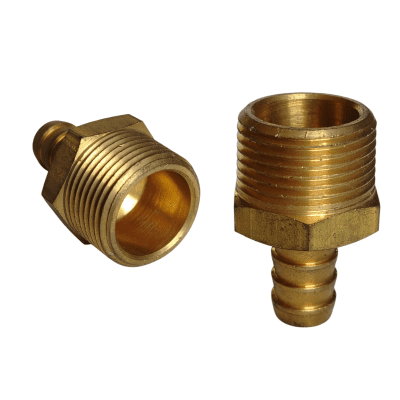 CONECTOR BRONCE 3/4 M/NPT X 1/2 MANGUERA