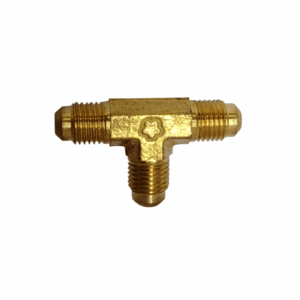 TEE BRONCE FLARE 45º 3/16