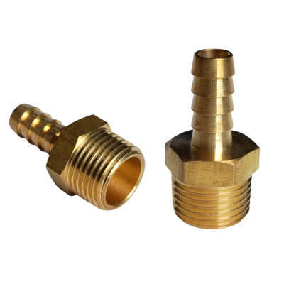CONECTOR 1/2 MACHO NPT X 3/8 MANGUERA