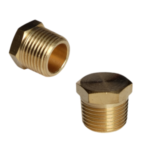 TAPON BRONCE 3/8 MACHO NPT