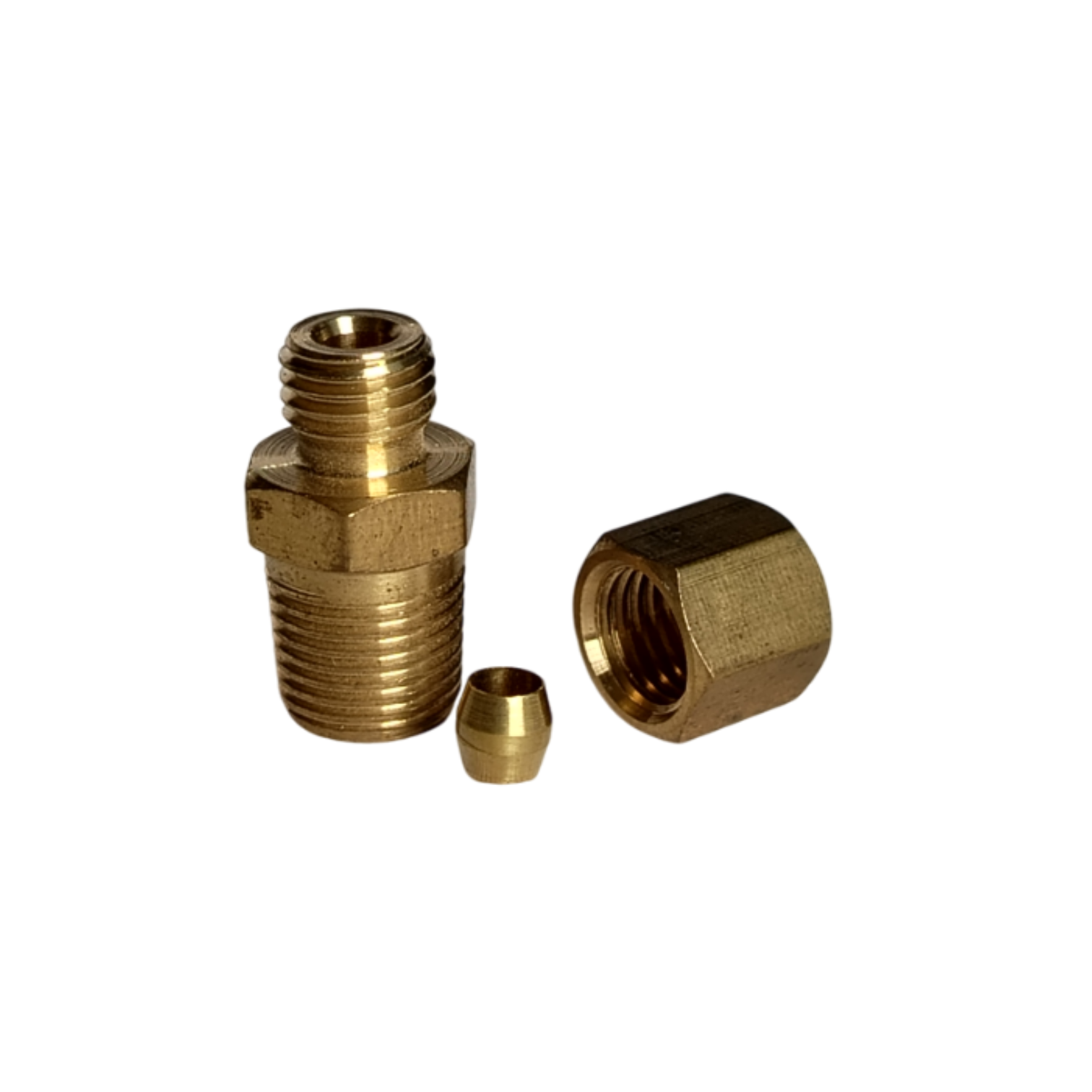 CONECTOR 1/8 MACHO NPT X 1/8 COMPRESOR | Refriabreu