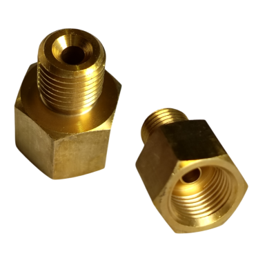 CONECTOR FRENO 1/4 FLARE INVERTIDO X 1/8 MACHO NPT