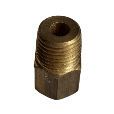 CONECTOR FRENO 5/16 HEMBRA FLARE INVERTIDO X 5/16 MACHO FLARE INVERTIDO