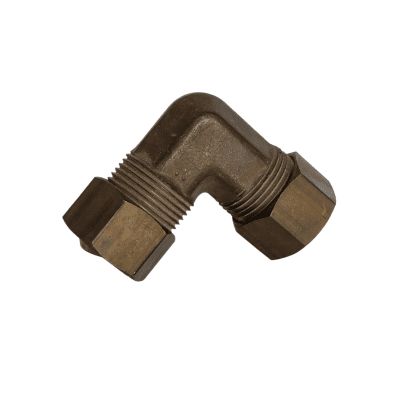 CODO BRONCE ANILLA 5/8 COMPRESION