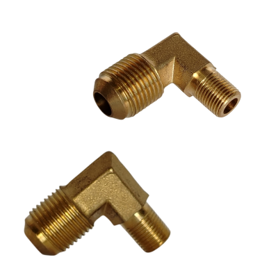 CODO BRONCE 1/8 MACHO NPT X 3/8 FLARE MACHO