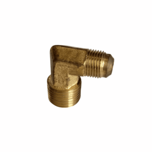 CODO BRONCE 1/2 MACHO NPT X 3/8 FLARE 45° MACHO