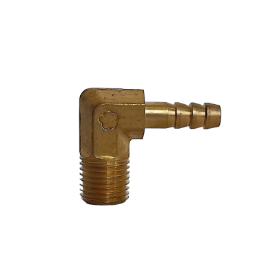 CODO BRONCE 1/4 M/NPT X 1/4 MANGUERA