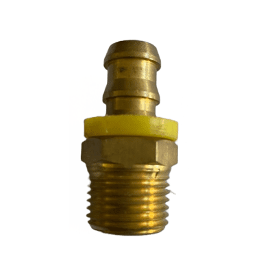 CONECTOR PUSH LOCK 1/2 M/NPT X 1/2 MANG.