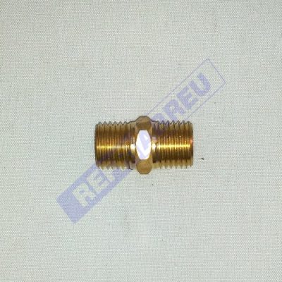 NIPLE BRONCE CENTRO 1/4 MACHO NPT