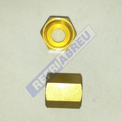 UNION BRONCE REDUCIDA 1/2 HEMBRA NPT X 1/4 HEMBRA NPT