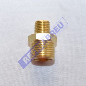 UNION BRONCE REDUCIDA 1/2 MACHO NPT X 1/4 MACHO NPT