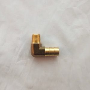 CODO BRONCE 1/8 MACHO NPT X 3/8 MANGUERA