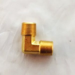 CODO BRONCE MACHO 3/8