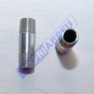 NIPLE NIQUELADO 3/8 M/NPT X 2''