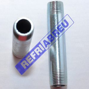 NIPLE NIQUELADO 1/2 M/NPT X 4''
