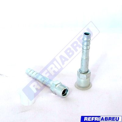 FITTING ALUMINIO RECTO 1/4 MACHO INSERT