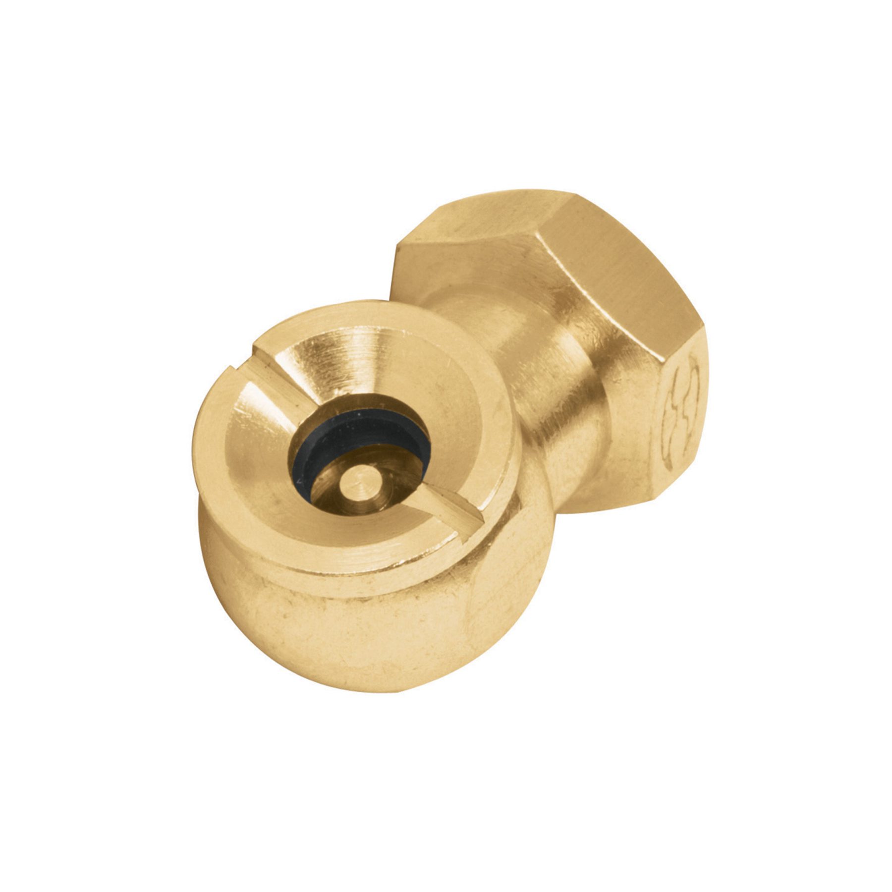 PICHUETE O INFLADOR AIRE 1/4 HEMBRA NPT CORTO