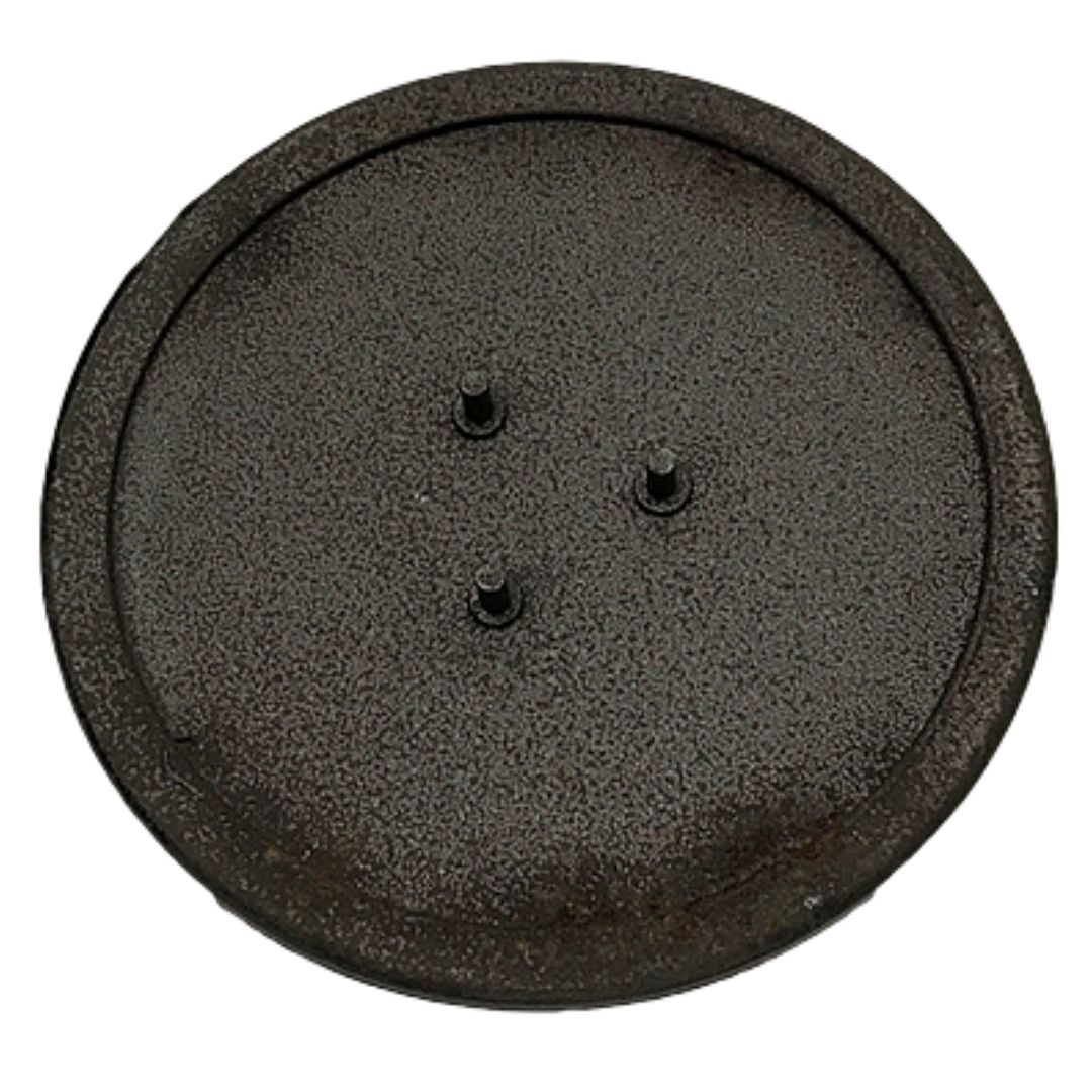 TAPA QUEMADOR ESTUFA MABE 4 PULGADAS 3 PIN CENTRAL (105 MILIMETROS) MBES600