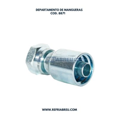 TERMINAL MANGUERA HIDRAULICA M26 X 1.5 (5/8 MANGUERA)
