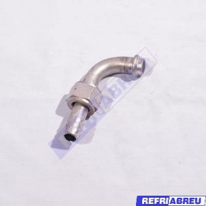 FITTING ALUMINIO CURVO 1/2 HEMBRA MM.