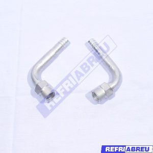 FITTING ALUMINIO CURVO 5/8 MACHO INSERT