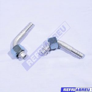 FITTING ALUMINIO CURVO 5/8 HEMBRA ORING