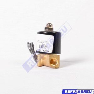 VALVULA SOLENOIDE COMBUSTIBLE 1/4 HEMBRA NPT 12 VOLTIOS