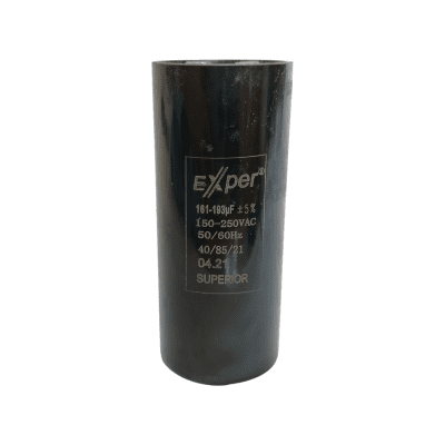 CAPACITOR ARRANQUE 161-193 MICROFARADIO 220 VOLTIOS