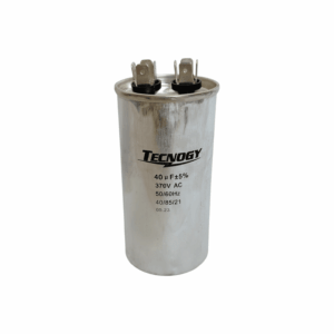 CAPACITOR MARCHA 40 MICROFARADIO 370 VOLTIOS