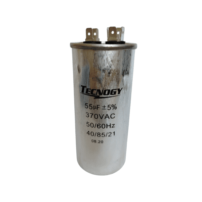 CAPACITOR MARCHA 55 MICROFARADIO 370 VOLTIOS