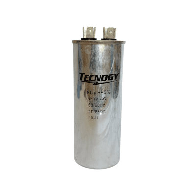 CAPACITOR MARCHA 80 MICROFARADIO 370 VOLTIOS
