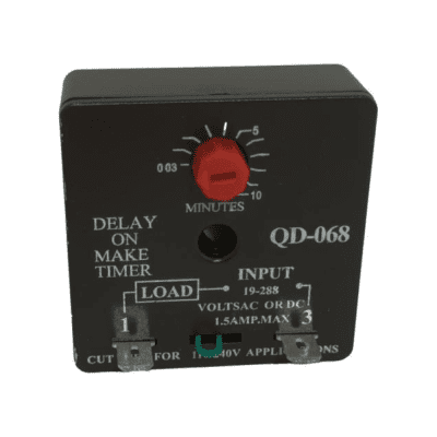 TIME DELAY ON MAKE (0.03-10 MINS) 110-220 VOLTIOS