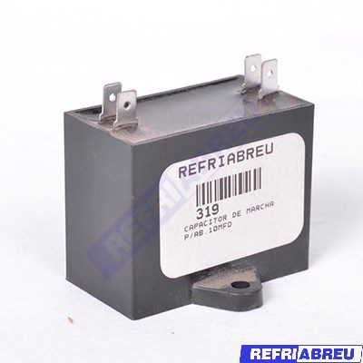 CAPACITOR MARCHA ABANICO 10 MFD. 450V.