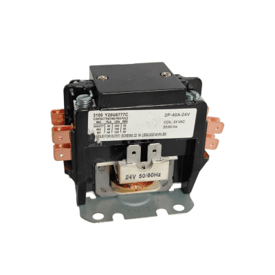 CONTACTOR 40 AMPERES 2 POLOS 24 VOLTIOS
