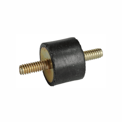 SOPORTE GOMA 1/4-55 X 25 MM. X 19 MM. (ROSCA DOBLE)