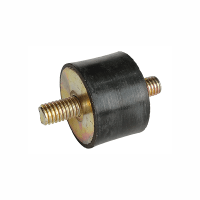 SOPORTE GOMA 3/8-55 X 38 MM. X 25 MM. (ROSCA DOBLE)