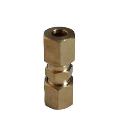 UNION BRONCE COMPRESION 1/4