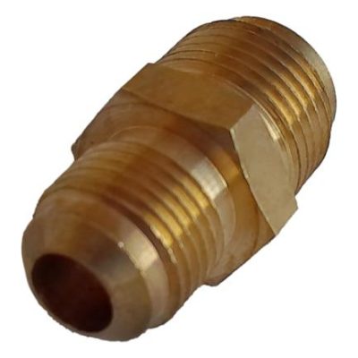 UNION BRONCE REDUCIDA M/FLARE 45º 1/2 A 3/8