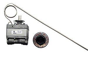 TERMOSTATO CALOR GAS 66~288 C 1/2 NPT 48 PULGADA CAPILAR