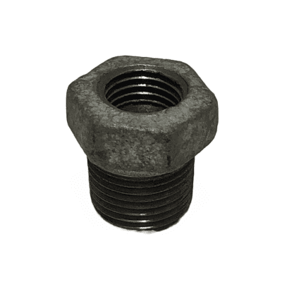 REDUCCION BUSHING GALVANIZADO 3/8 X 1/4 NPT