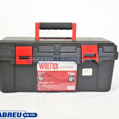CAJA HERRAMIENTAS PLASTICA NUMERO 19 PRETUL
