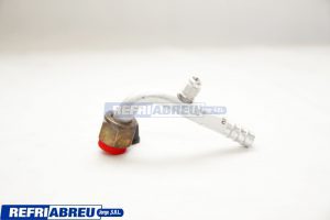 FITTING ALUMINIO CURVO 5/16 HEMBRA ORING (2230T0106)