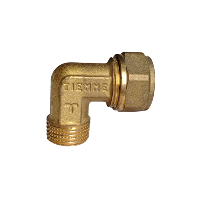 CODO BRONCE 1/2 MACHO NPT X 18 MILIMETRO PRESION