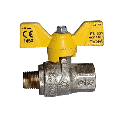 LLAVE PASO BOLA FIV 1/4 H/NPT X 1/4 M/NPT