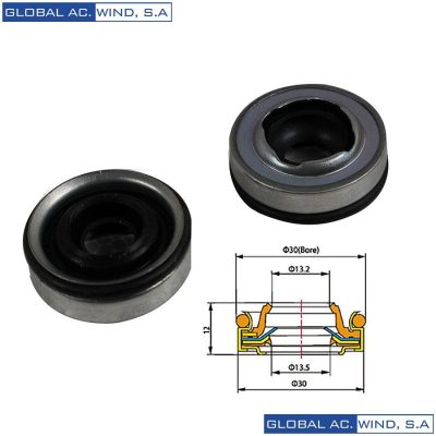 SELLO COMPRESOR TRIPLE LIP SEAL 6C17/6P148 KIT